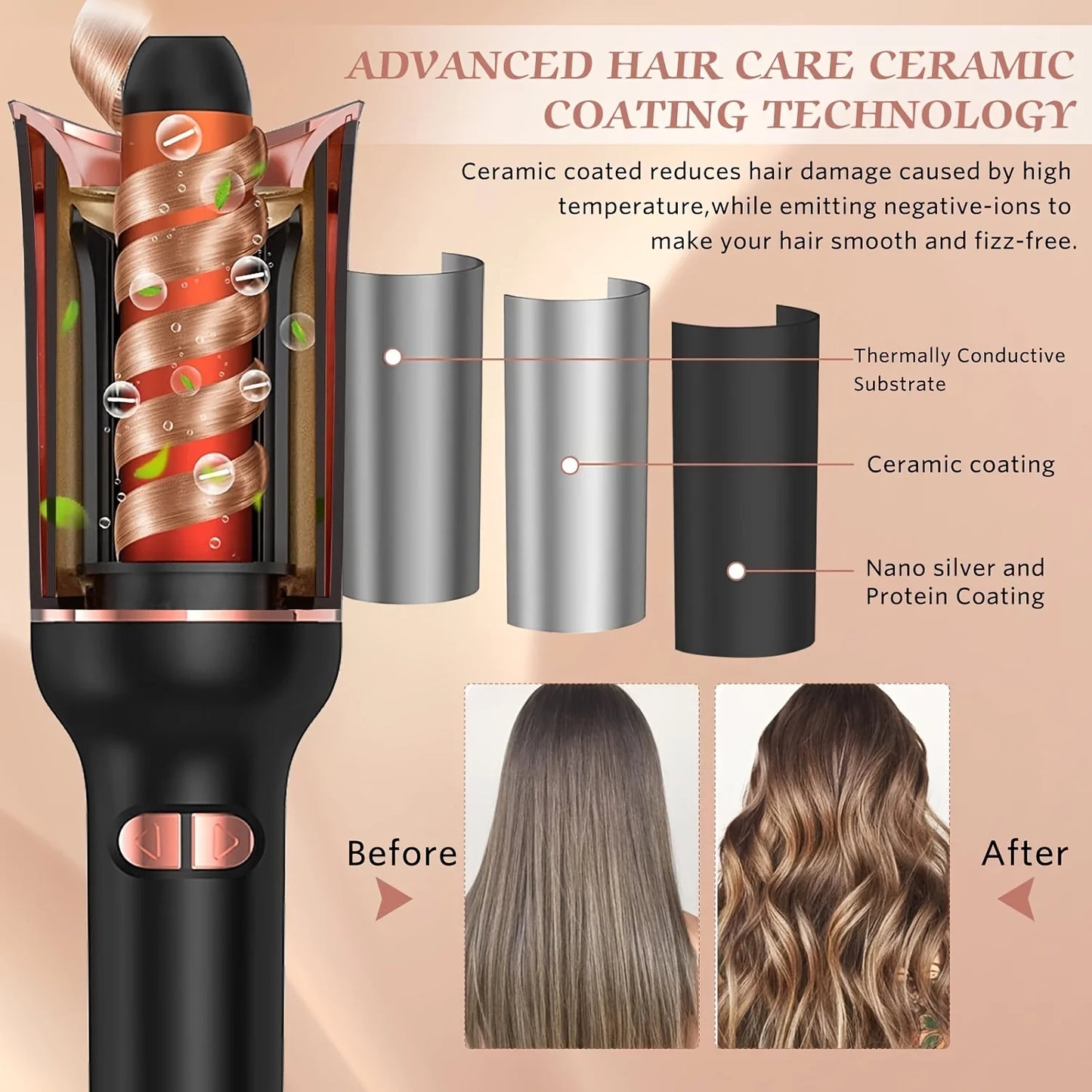 Automatic Hair Curler - Magic Market