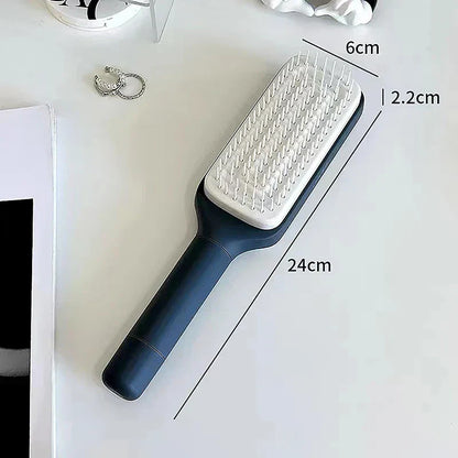 Self-Cleaning Rotating Hairbrush - Magic Market